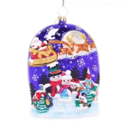 Must Be St. Nick - Glass Ornament