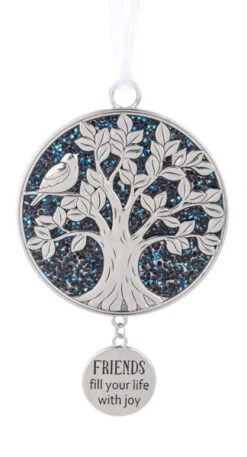 Tree Of Life Ornament - Friends Fill Your Life With Joy