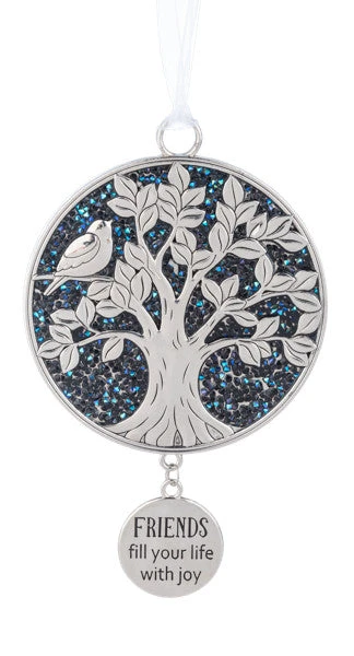 Tree Of Life Ornament - Friends Fill Your Life With Joy 1 Tree Of Life Ornament - Friends Fill Your Life With Joy