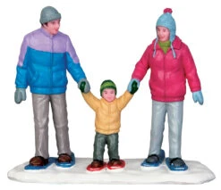 Lemax Snowshoe Family -Country Christmas Loft Shop a8p74npkpi98qzpbsf7e