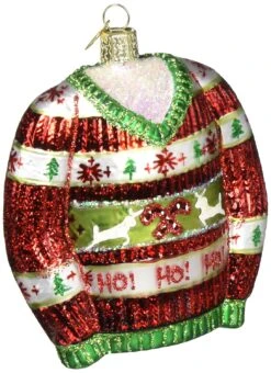 Festive Christmas Sweater Ornament