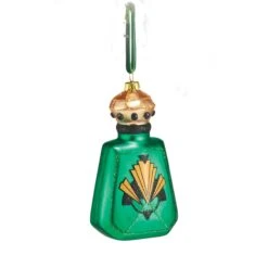 Department 56 Glass Perfume Bottle Ornament -Country Christmas Loft Shop aimb5tasc5irmkfdoyxc