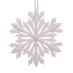 Kurt Adler Elegant Snowflake Ornament With Swarovski Elements -Country Christmas Loft Shop algaxqzktl7vmvrpt2rz