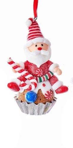 Kurt Adler Gingerbread Cupcake Ornament - Gingerbread Man 10 Kurt Adler Gingerbread Cupcake Ornament - Gingerbread Man -Country Christmas Loft Shop aran8vhzdzna4d6iusio