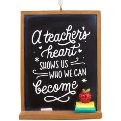 Hallmark Teacher Blackboard Ornament