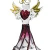 Kurt Adler Crystal Birthstone Angel Ornament - January