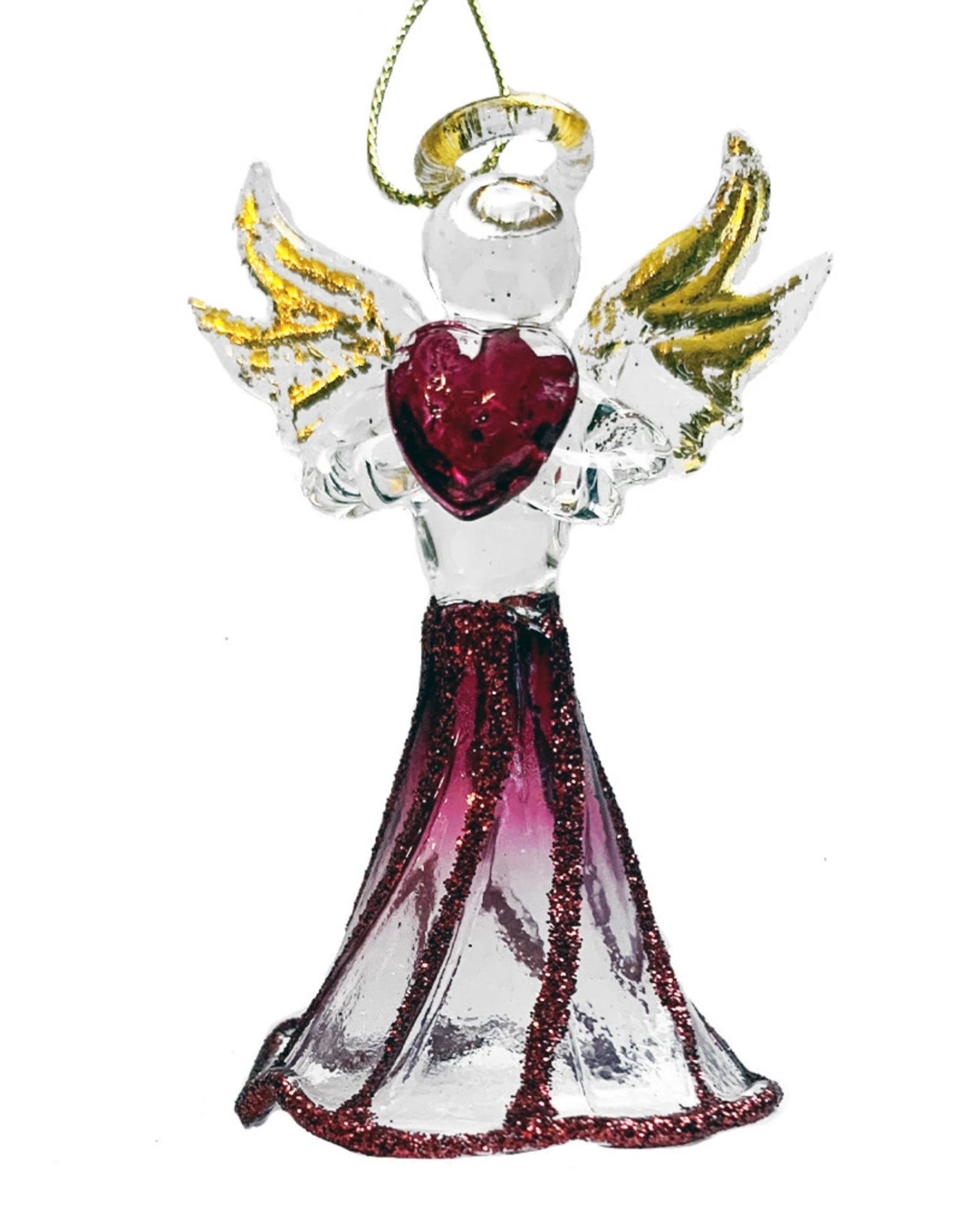Kurt Adler Crystal Birthstone Angel Ornament - January 1 Kurt Adler Crystal Birthstone Angel Ornament - January