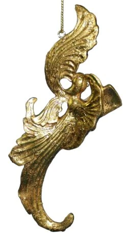 STERLING 5.5 Inch Resin Antique Gold Angel - Herald -Country Christmas Loft Shop b7avu99p4fu7fzhmxbpo