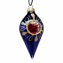 Krebs Value Glass Ornament 4 Pack - Vintage Teardrop Reflectors -Country Christmas Loft Shop bfc3bdhhrfuufhfu6y0j