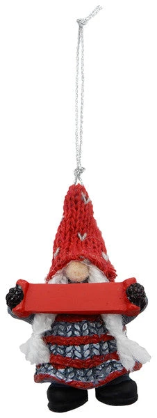 Personalized Gnome Ornament - Style D
