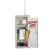 Gym Locker Ornament - Baseball
