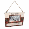 Spinning Frame Ornament - Dear Santa