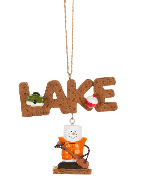 S'mores Outdoor Ornament - Lake 1 S'mores Outdoor Ornament - Lake