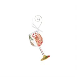 LOLITA Merry Christmas Mom - Wine Glass Ornament 5 LOLITA Merry Christmas Mom - Wine Glass Ornament -Country Christmas Loft Shop c35mnawowizwz7phnnid
