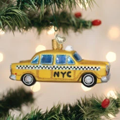 NYC Taxi Cab Glass Ornament 6 NYC Taxi Cab Glass Ornament -Country Christmas Loft Shop c5wffgm6a0agwo0xqcdt