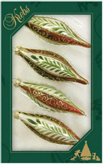 Chablis Gold Drop Shapes With Vertical Leaves And Scrolls - 5 Chablis Gold Drop Shapes With Vertical Leaves And Scrolls - - Image 5