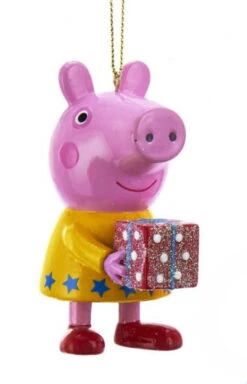 Kurt Adler Peppa Pig Ornament - Yellow Dress