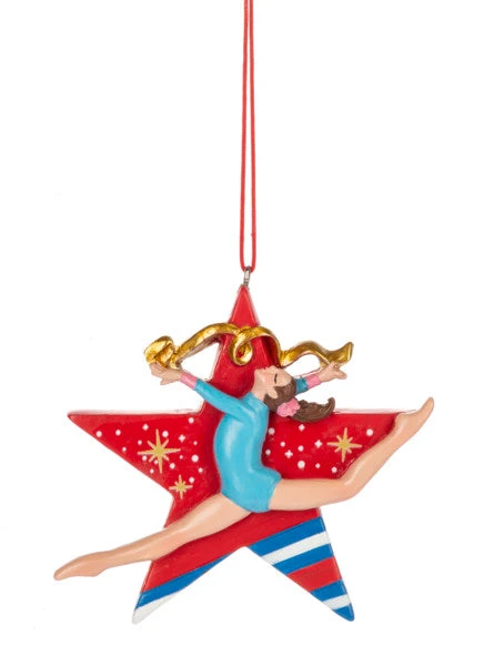 Rhythmic Gymnastics Ornament - 1 Rhythmic Gymnastics Ornament -