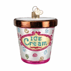 Ice Cream Carton Ornament