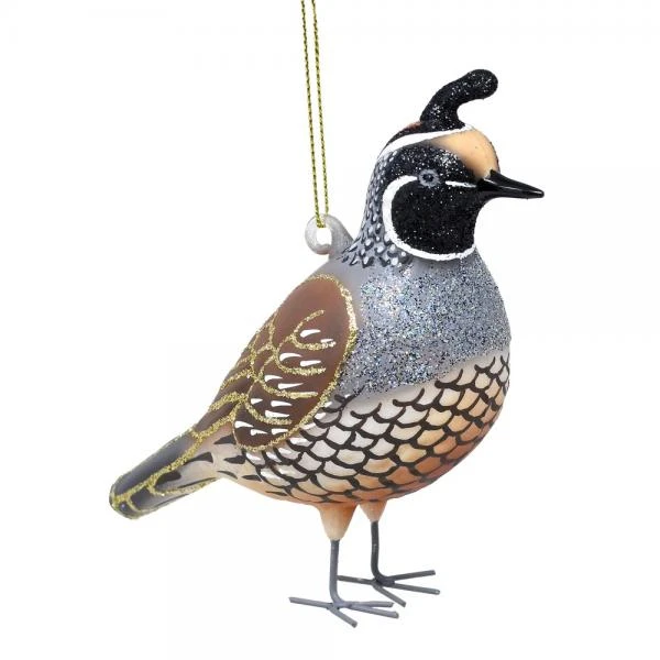California Quail Ornament 1 California Quail Ornament