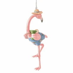 Fancy Flamingo Ornament - -Country Christmas Loft Shop cwuw3diutjkckahinv3r