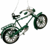 Green Bike Ornaments