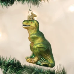 T-Rex Glass Ornament -Country Christmas Loft Shop d8drzgp31dqkyadhehil