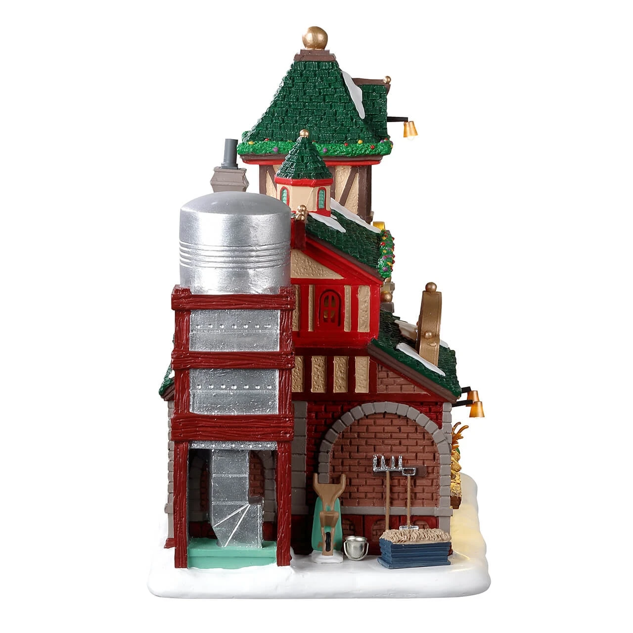 Lemax Santa's Reindeer Stables 2 Lemax Santa's Reindeer Stables - Image 2