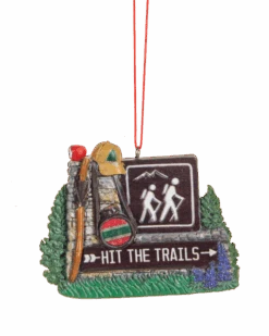 Hiking Ornament - Hit The Trails
