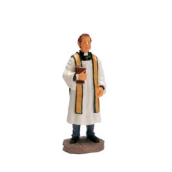 Lemax Reverend Smythe Figurine