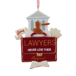 Kurt Adler Lawyer's Appeal Hanging Ornament