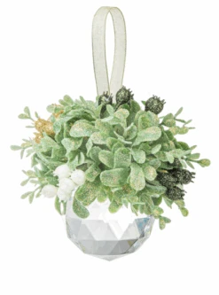 Mistletoe Acrylic Gem Ornament -