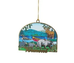 Vermont 3D Wildlife Ornament