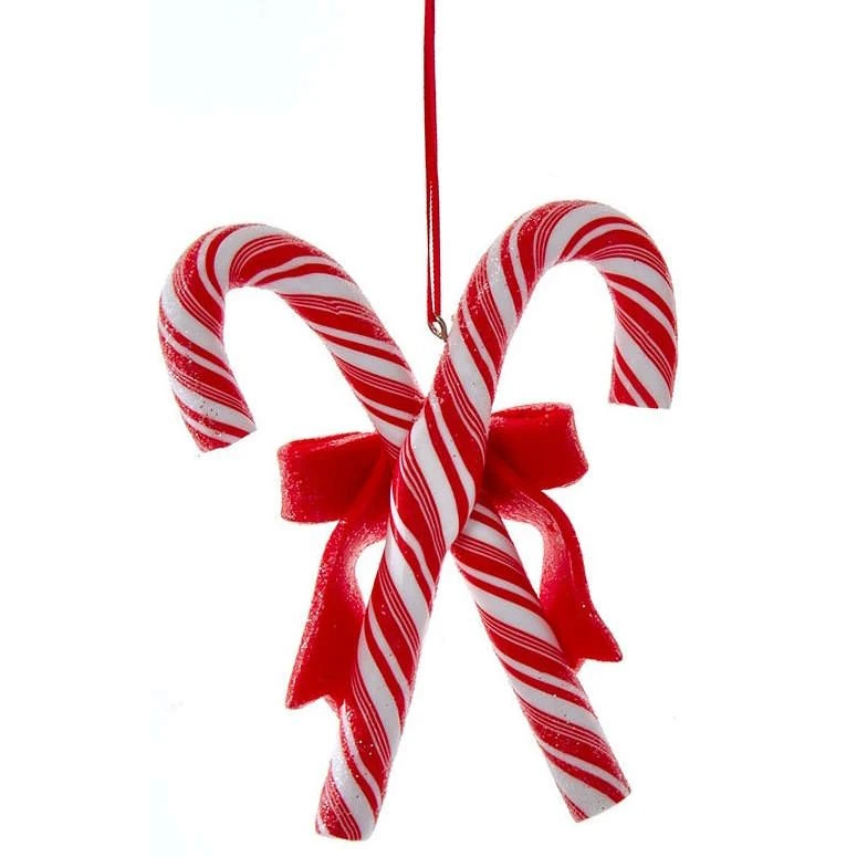 Kurt Adler Crisscross Candy Cane Ornament 3 Kurt Adler Crisscross Candy Cane Ornament - Image 3