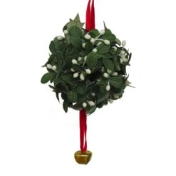 Kurt Adler Mistletoe Ball Ornament