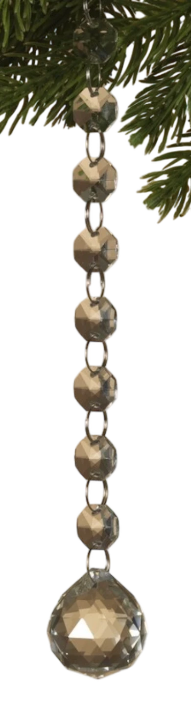 Glass Look Acrylic Jewel Ornament - 2 Glass Look Acrylic Jewel Ornament - - Image 2