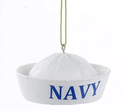 Kurt Adler US Navy Cap Ornament - Enlisted Male 1 Kurt Adler US Navy Cap Ornament - Enlisted Male