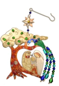 Tree Of Life Nativity Ornament