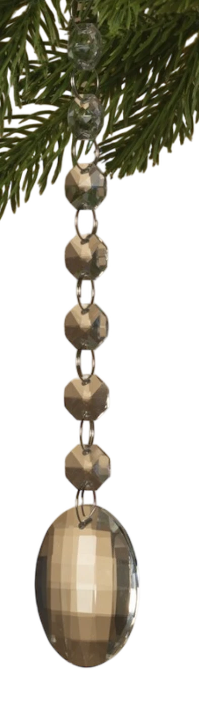 Glass Look Acrylic Jewel Ornament - 5 Glass Look Acrylic Jewel Ornament - - Image 5