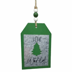 Holiday Tag Sign With Beaded Hanger - -Country Christmas Loft Shop etcnpht9aqnkrzcmscz6