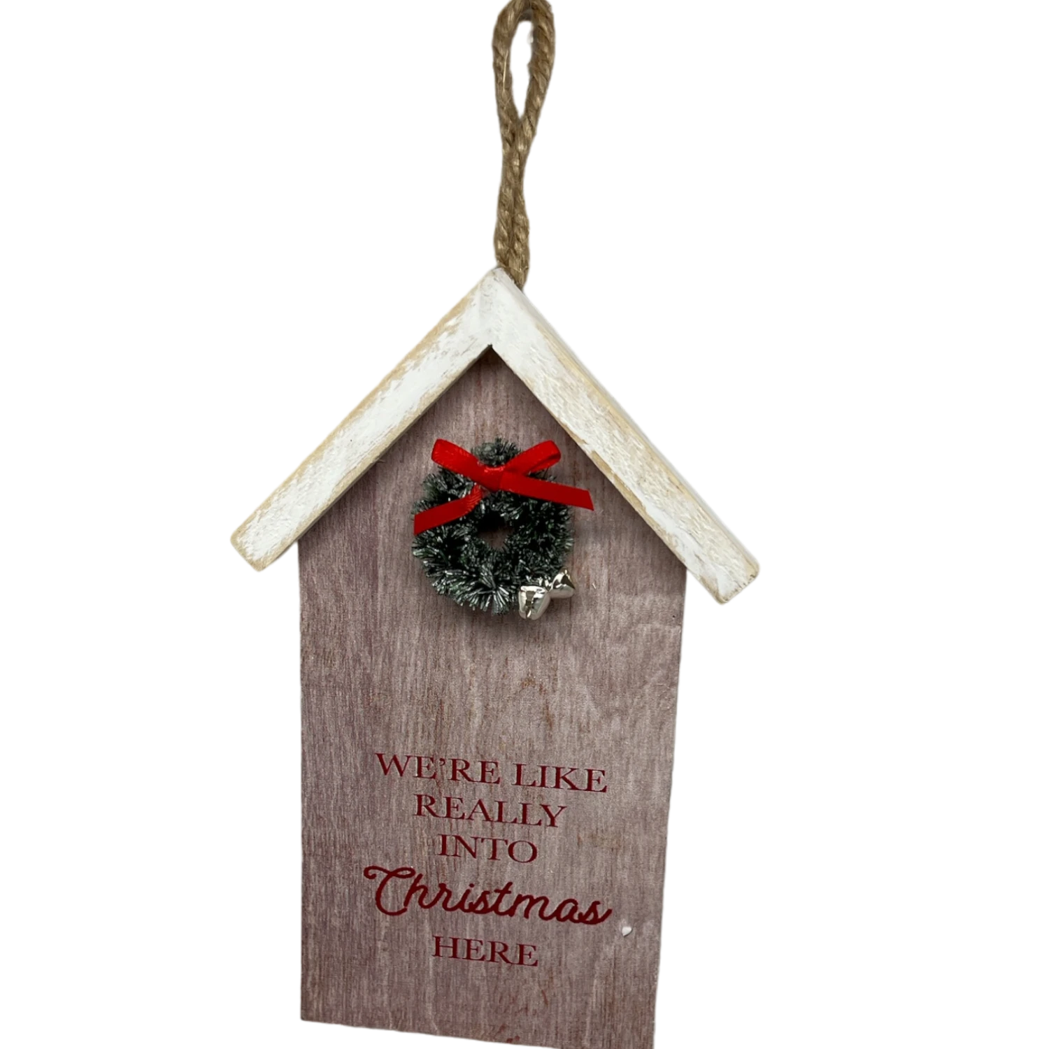 Really Into Christmas Wooden Ornament 1 Really Into Christmas Wooden Ornament