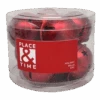 Jingle Bells (8 Pack) - 50mm - Matt Red