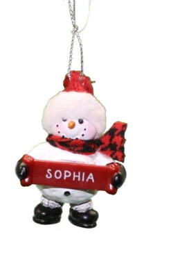 Cozy Snowman Ornament (Letters S - Z) - -Country Christmas Loft Shop ezzmt4mfriyascz8lkft