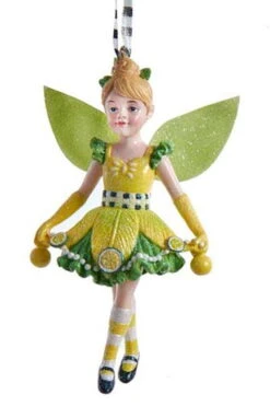 Kurt Adler Lemonade Fairy Ornament - Lemon Garland