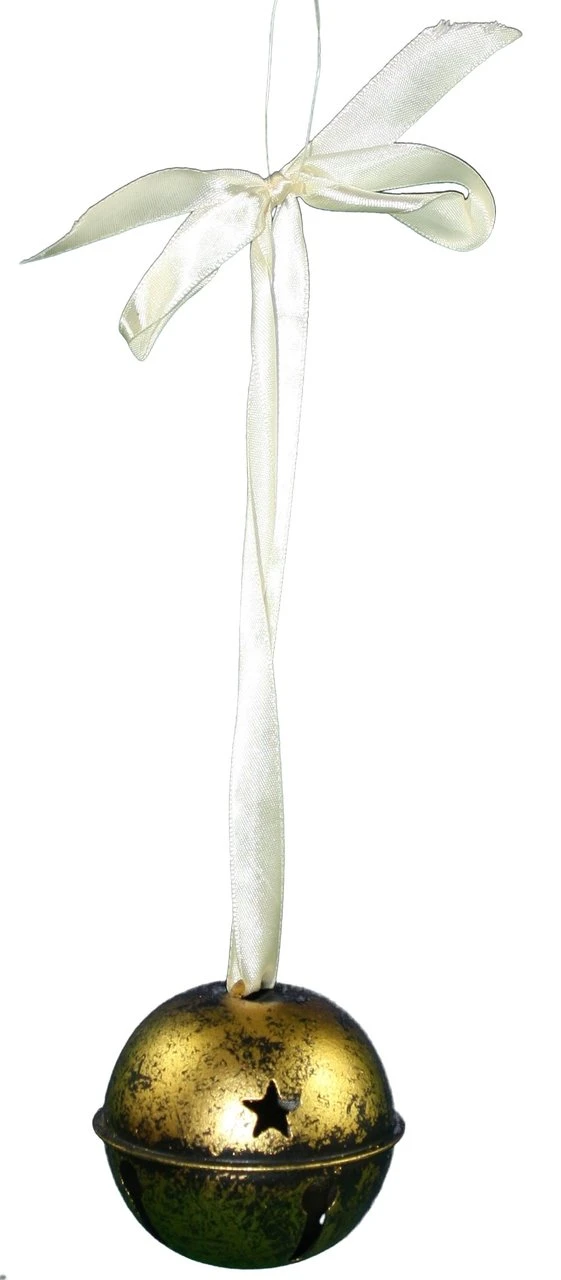 Metal Jingle Bell - Gold Small 1 Metal Jingle Bell - Gold Small