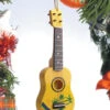 Tropical Design Ukulele Ornament - 5 Inch