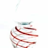 Candy Cane Stripe Blown Glass Ornament - Finial