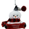 Cozy Snowman Ornament - Coolest Coach
