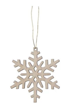 Laser Cut Wood Snowflake Ornament - Style 3 -Country Christmas Loft Shop fo0po1csu6y6by9ijp9h
