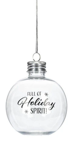 Fillable Cocktail Ornament With Recipe - -Country Christmas Loft Shop fomhefrxo1smk7zye7hn